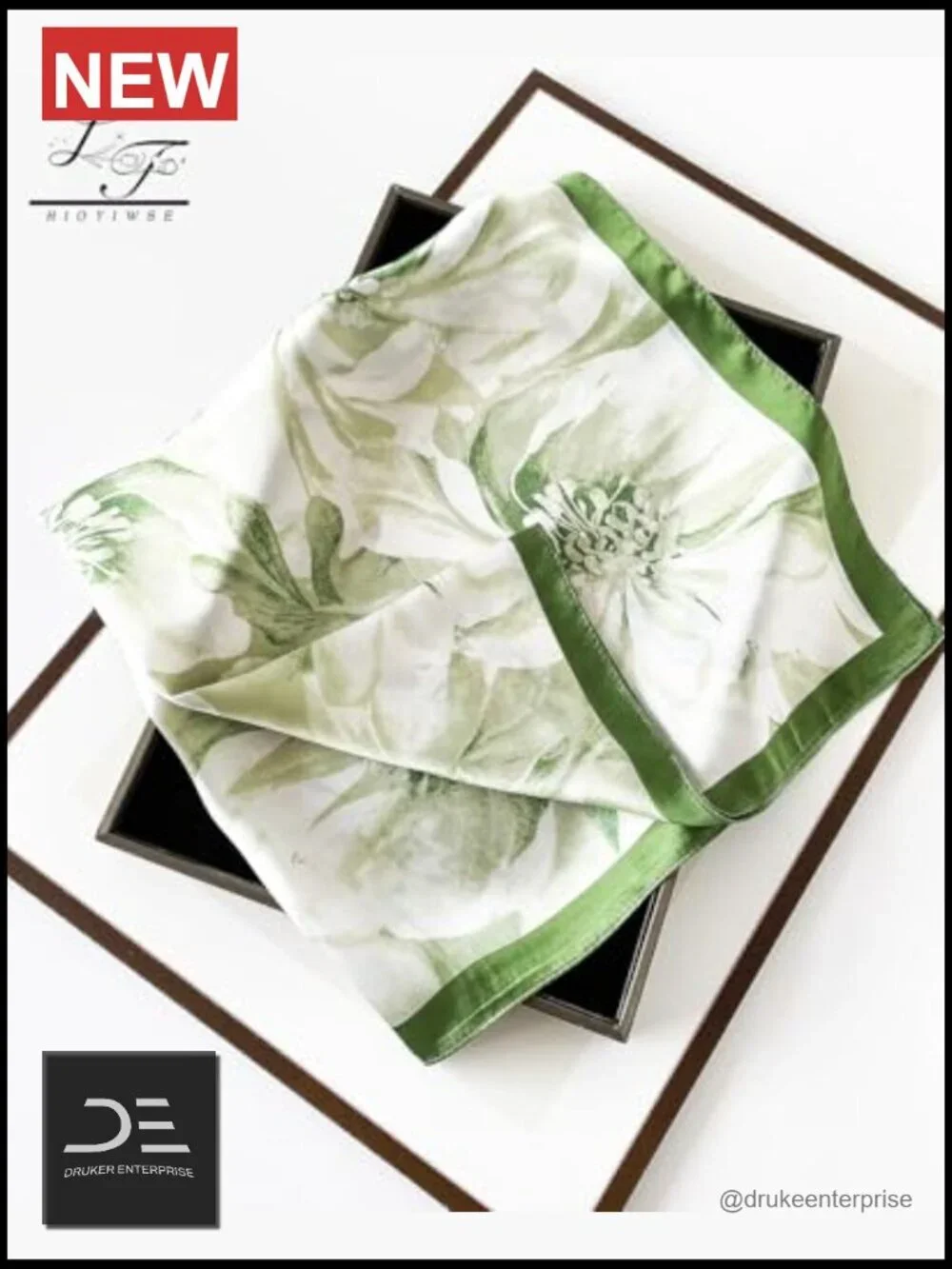 Satin Bandana Head Scarf Fashion Wrap Lightweight Multipurpose